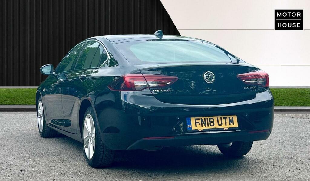 Vauxhall Insignia Hatchback 1.6 Turbo D Ecotec Tech Line Nav Grand S FN18UTM Black #5