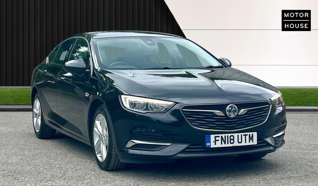 Vauxhall Insignia Hatchback 1.6 Turbo D Ecotec Tech Line Nav Grand S FN18UTM Black #6