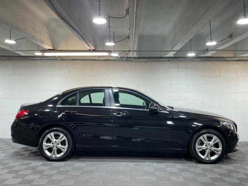 Mercedes-Benz C Class C200d Se Executive Edition - 2016 66 LS66KFW Black #5