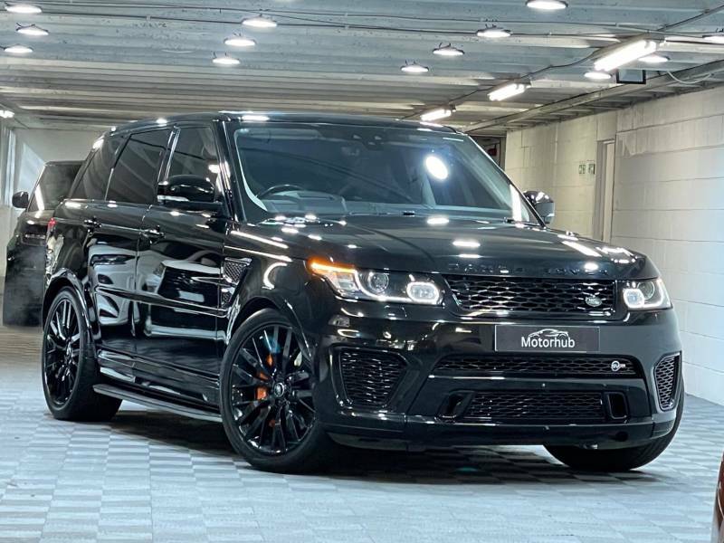 Land Rover Range Rover Sport 5.0 V8 Sc Svr - 2017 17 B17DYY Black #2