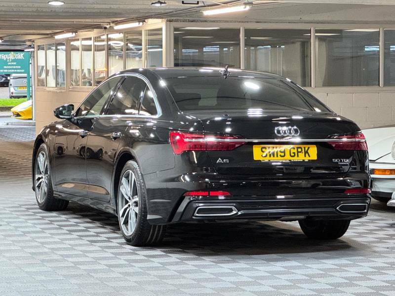 Audi A6 Saloon 50 Tdi Quattro S Line Tip - 2019 19 Black #3