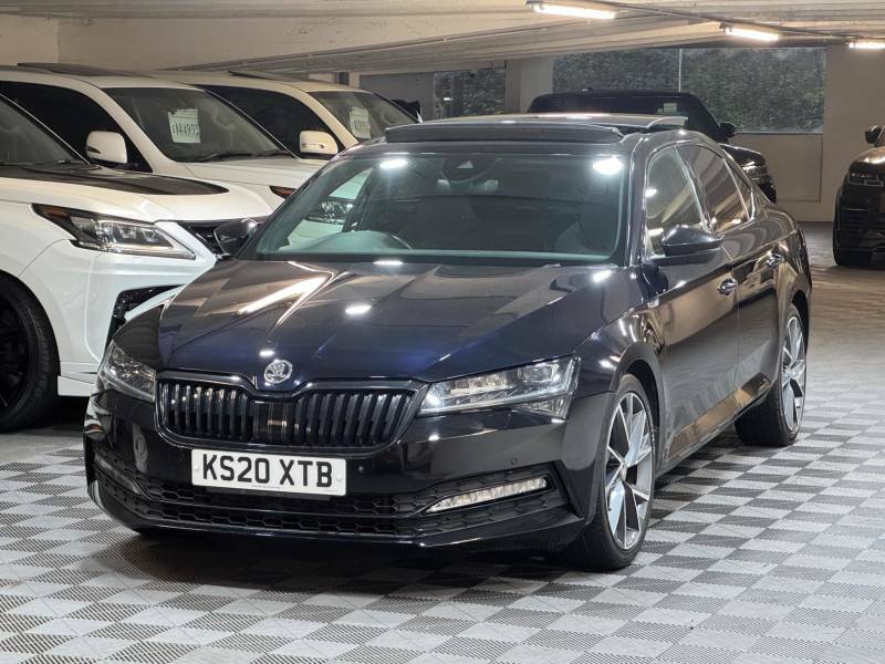Skoda Superb 2.0 Tdi Cr 190 Sport Line Plus Dsg - 2020 20 KS20XTB Black #6