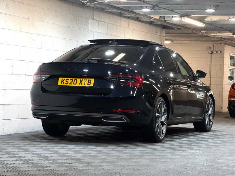 Skoda Superb 2.0 Tdi Cr 190 Sport Line Plus Dsg - 2020 20 KS20XTB Black #4