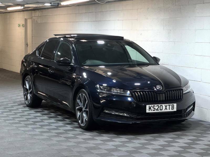 Skoda Superb 2.0 Tdi Cr 190 Sport Line Plus Dsg - 2020 20 Black