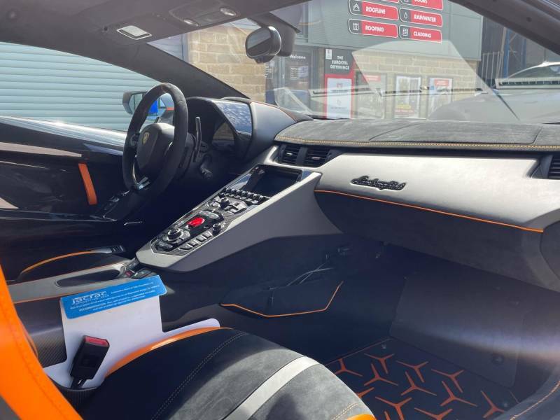 Lamborghini Aventador Sports Black #11