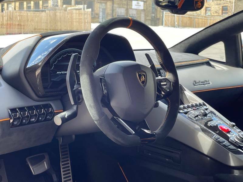 Lamborghini Aventador Sports Black #8