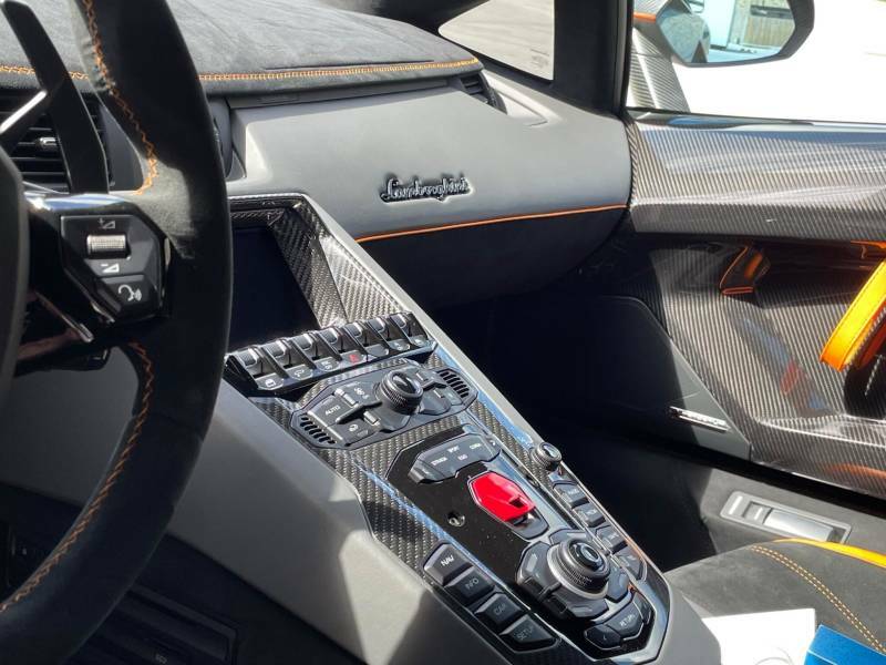 Lamborghini Aventador Sports Black #13