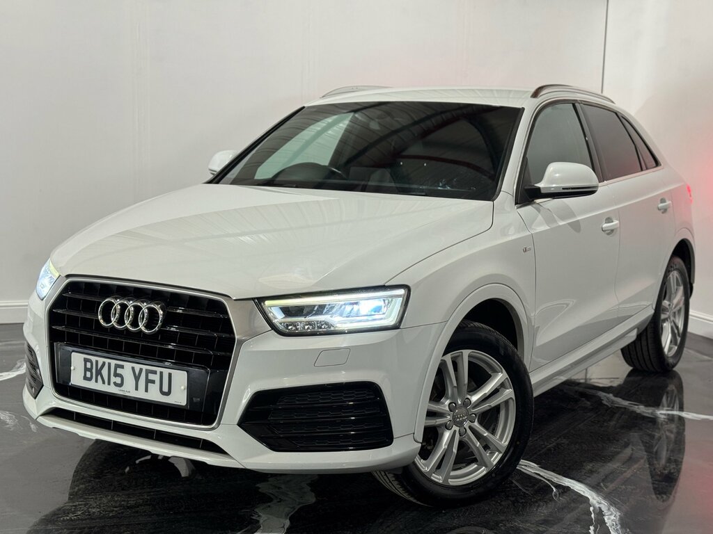 Audi Q3 2.0 Tdi S Line Suv Euro 6 Ss BK15YFU White #3