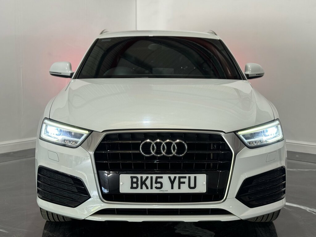 Audi Q3 2.0 Tdi S Line Suv Euro 6 Ss BK15YFU White #2