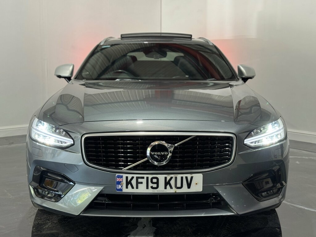 Volvo V90 2.0 D4 R-design Pro Estate Euro 6 KF19KUV Grey #2
