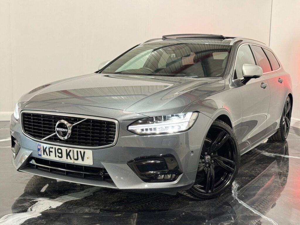 Volvo V90 2.0 D4 R-design Pro Estate Euro 6 KF19KUV Grey #3