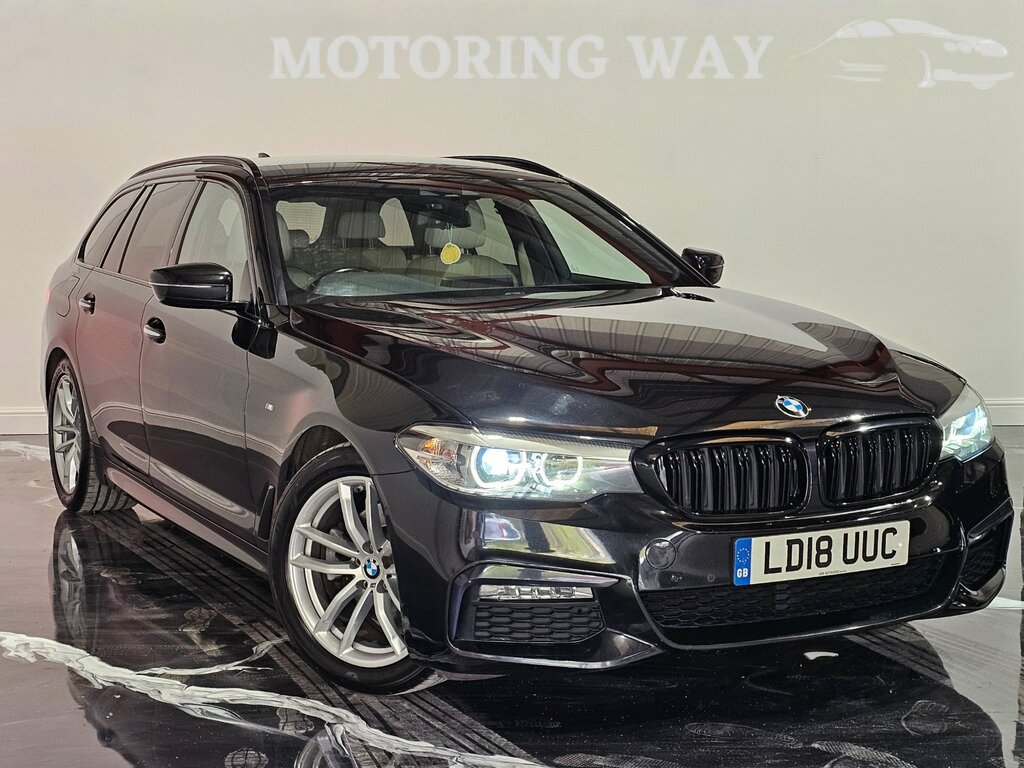 BMW 5 Series 2.0 520D M Sport Touring Euro 6 S Black