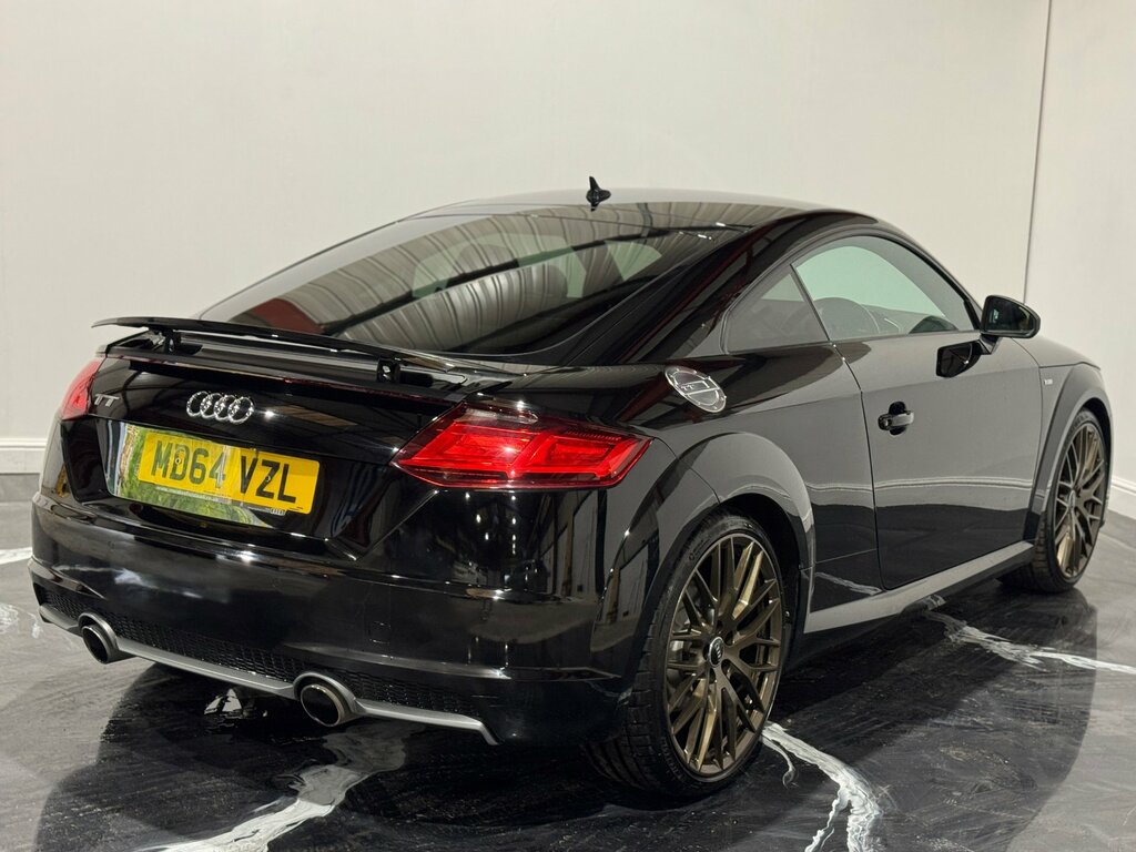 Audi TT 2.0 Tfsi S Line Coupe Euro 6 S MD64VZL Black #6