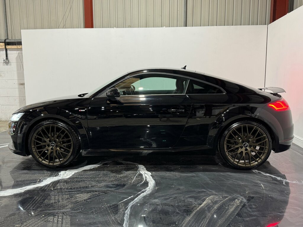 Audi TT 2.0 Tfsi S Line Coupe Euro 6 S MD64VZL Black #4
