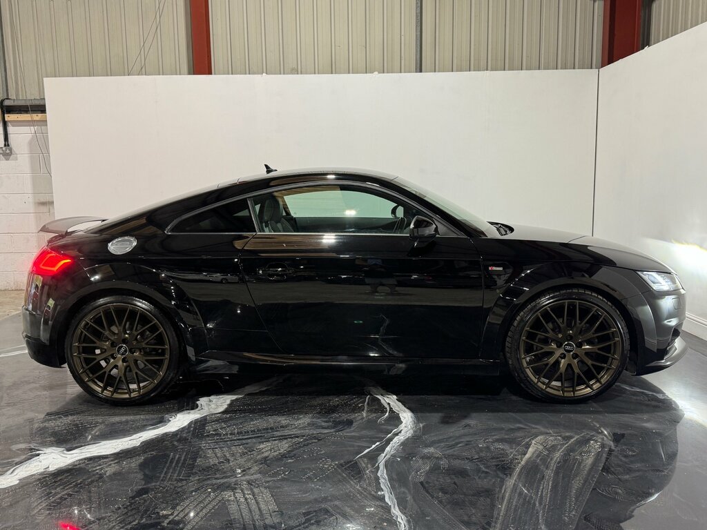 Audi TT 2.0 Tfsi S Line Coupe Euro 6 S MD64VZL Black #5