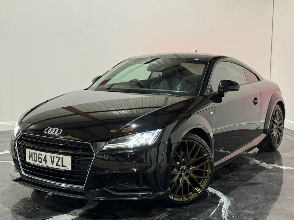 Audi TT 2.0 Tfsi S Line Coupe Euro 6 S MD64VZL Black #3