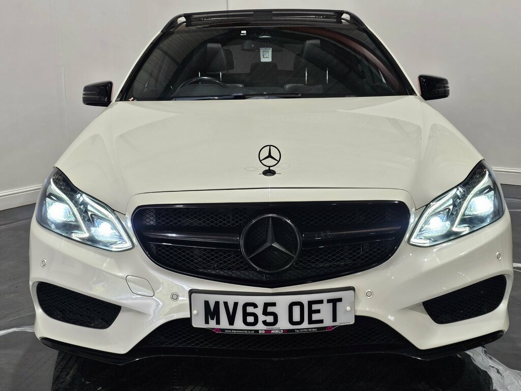 Mercedes-Benz E Class 2.1 E250 Cdi Amg Night Edition Premium Estate MV65OET White #2
