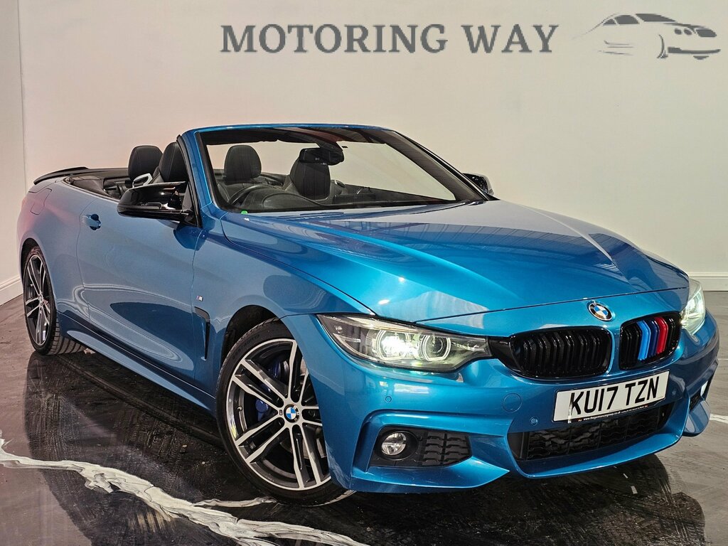 BMW 4 Series 2.0 430I M Sport Convertible Euro Blue