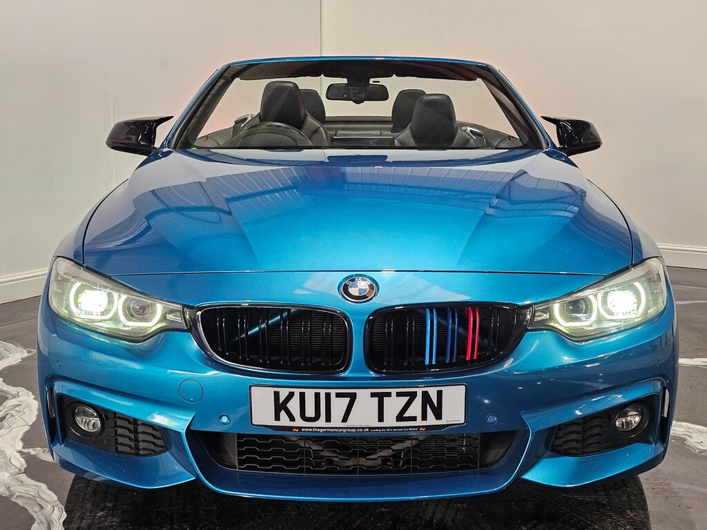 BMW 4 Series 2.0 430I M Sport Convertible Euro KU17TZN Blue #3