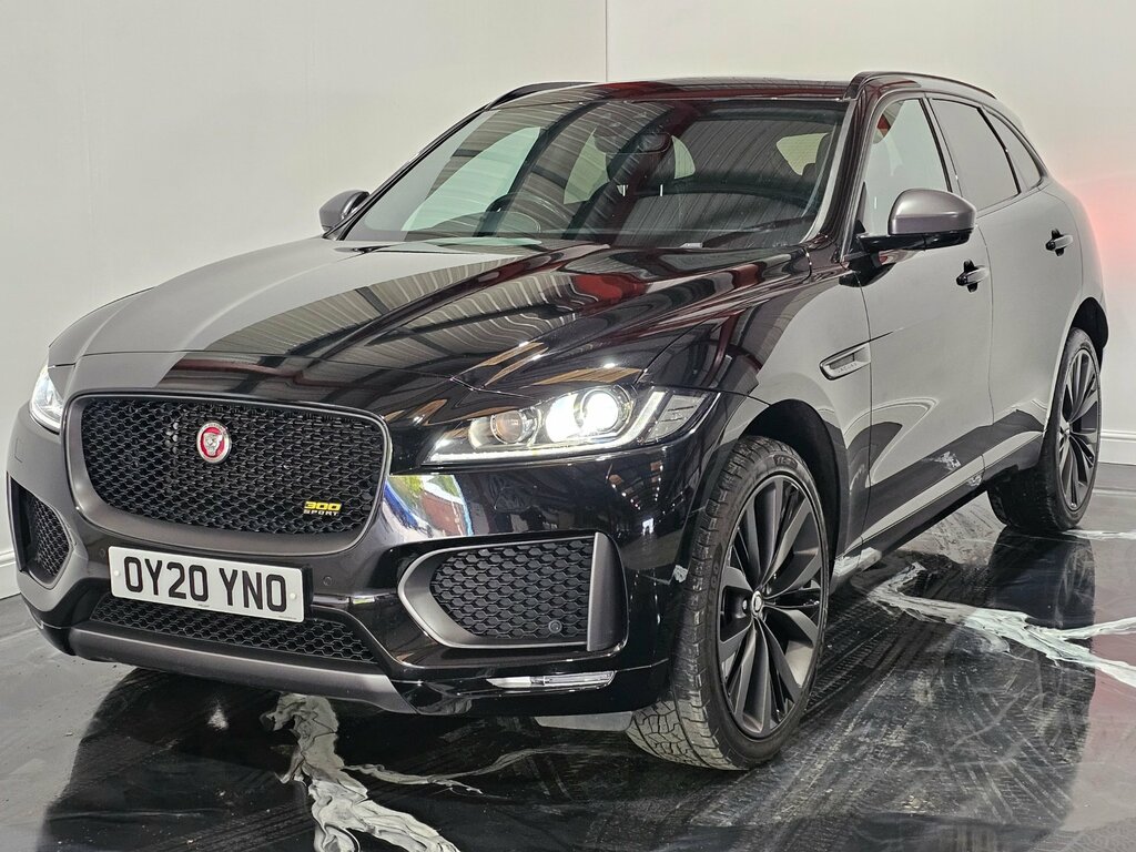 Jaguar F-Pace 3.0 D300 V6 300 Sport Suv Awd Euro OY20YNO Black #5