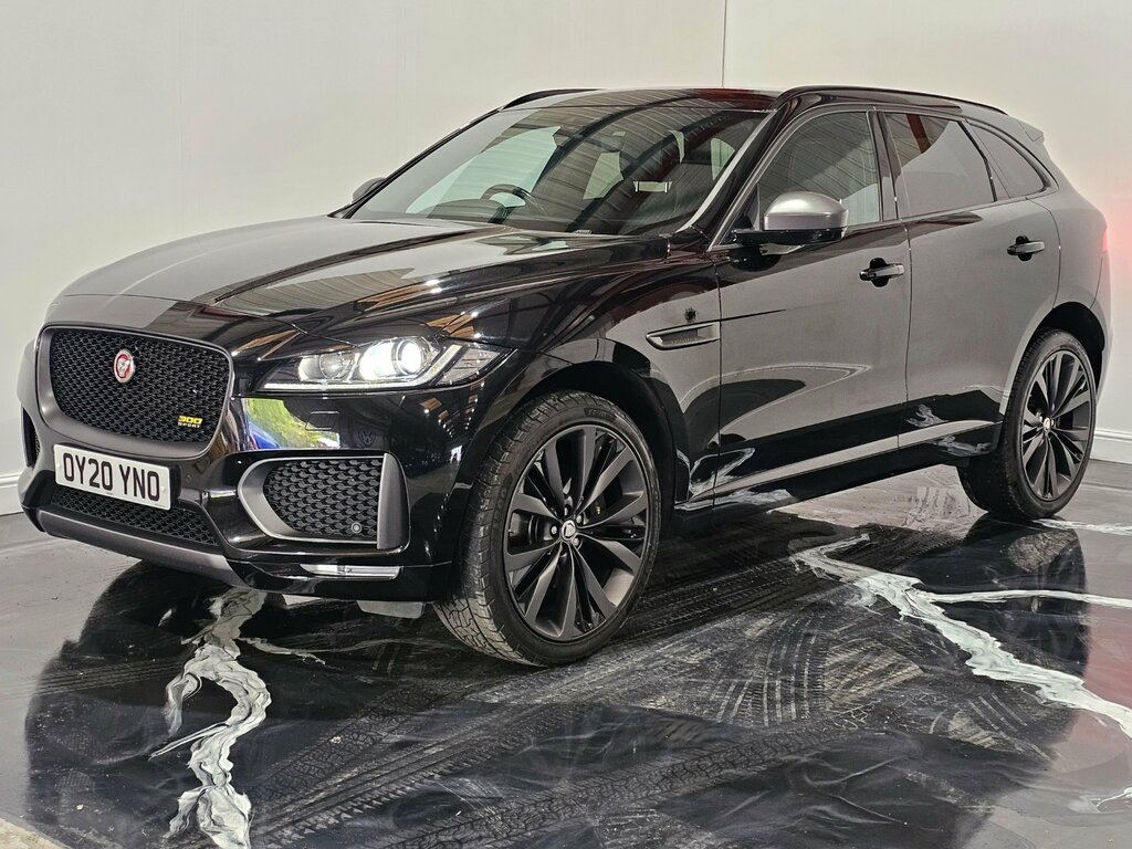 Jaguar F-Pace 3.0 D300 V6 300 Sport Suv Awd Euro OY20YNO Black #4