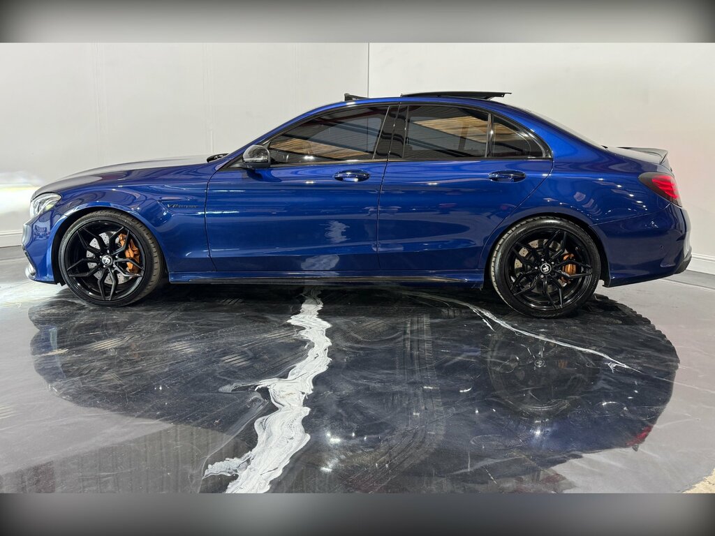 Mercedes-Benz C Class 4.0 C63 V8 Biturbo Amg Premium Saloon HG65XVE Blue #5