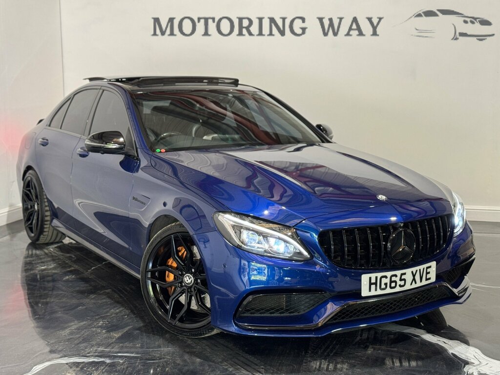 Mercedes-Benz C Class 4.0 C63 V8 Biturbo Amg Premium Saloon Blue
