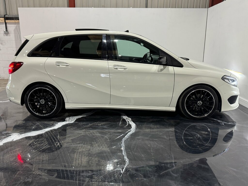 Mercedes-Benz B Class 1.6 B200 Amg Line Premium Plus Mpv 7G White #6
