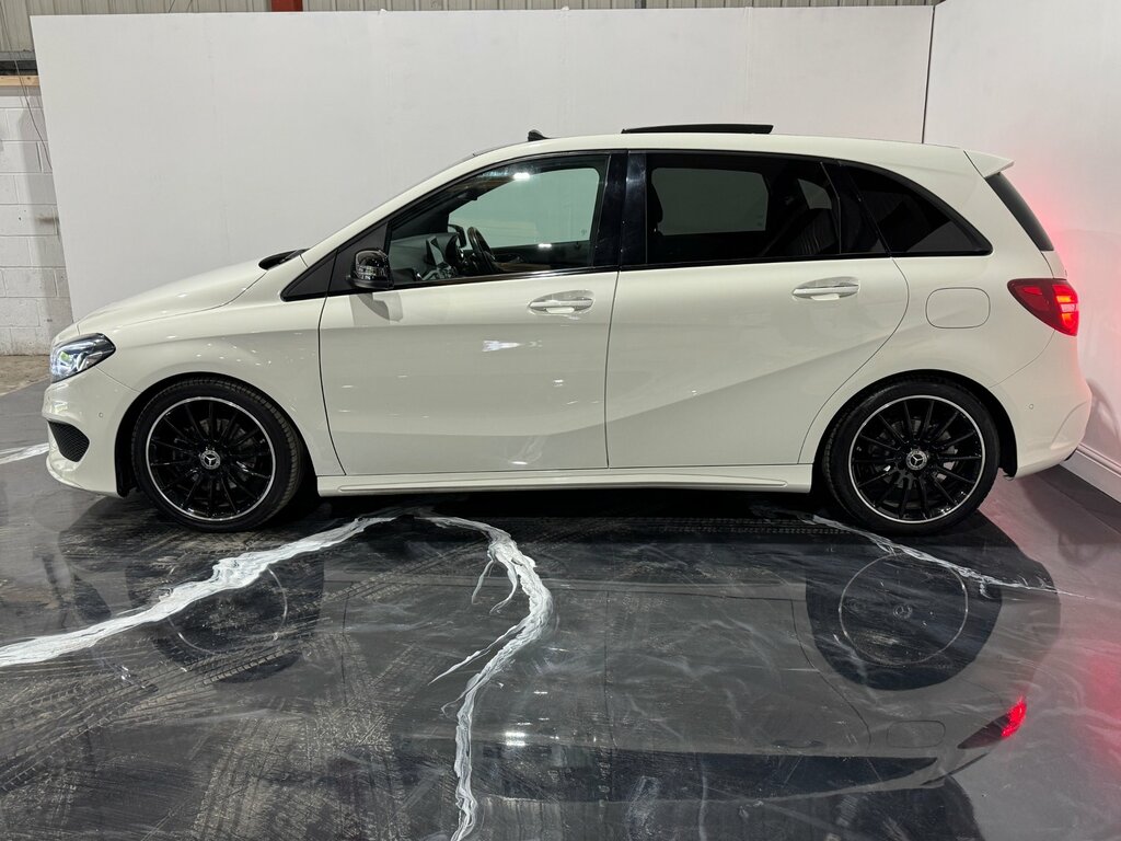 Mercedes-Benz B Class 1.6 B200 Amg Line Premium Plus Mpv 7G White #5