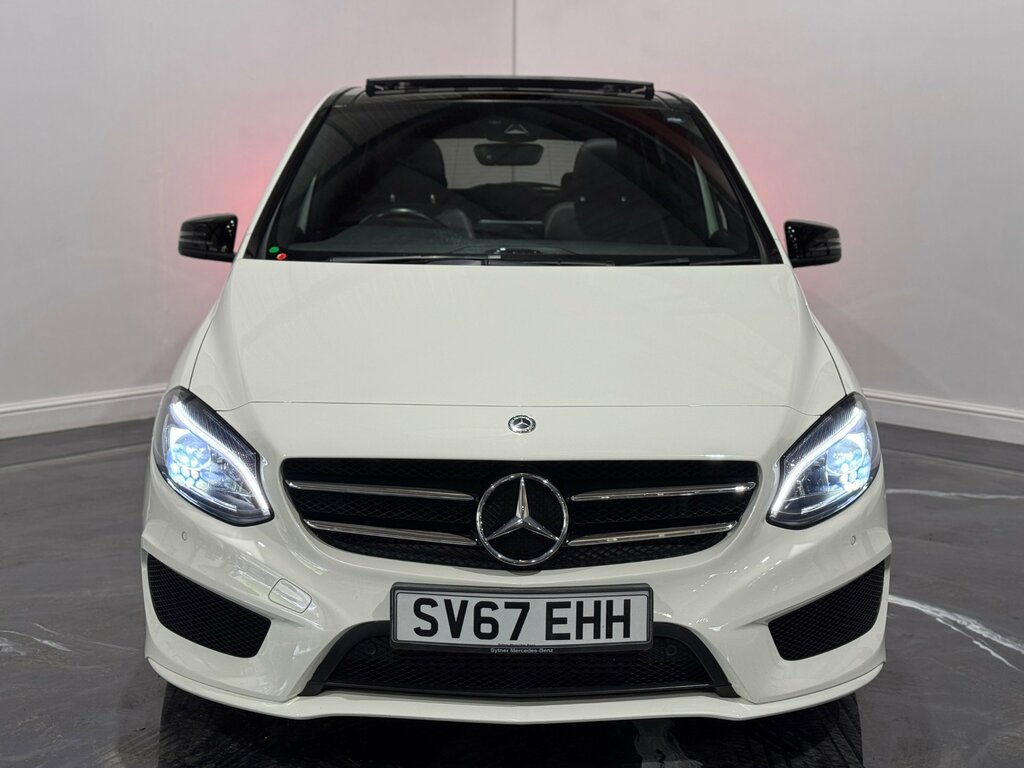 Mercedes-Benz B Class 1.6 B200 Amg Line Premium Plus Mpv 7G White #2