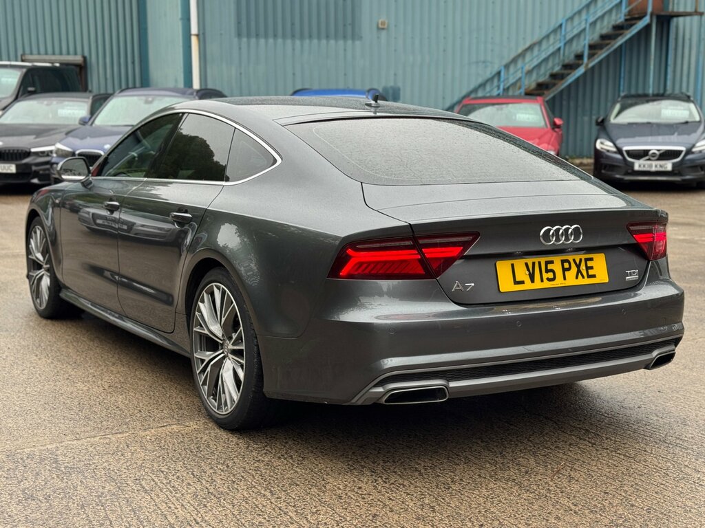 Audi A7 3.0 Tdi V6 Ultra S Line Sportback S Tro Grey #4