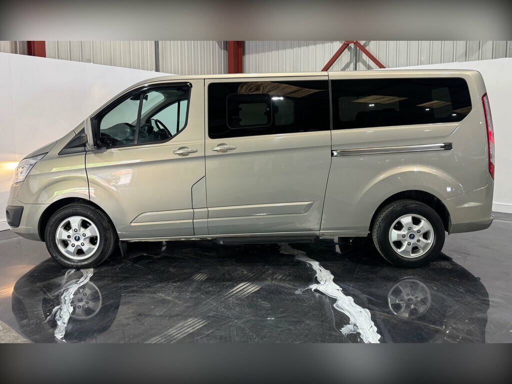 Ford Tourneo Custom 2.0 310 Ecoblue Titanium Minibus Double Cab Di Silver #5