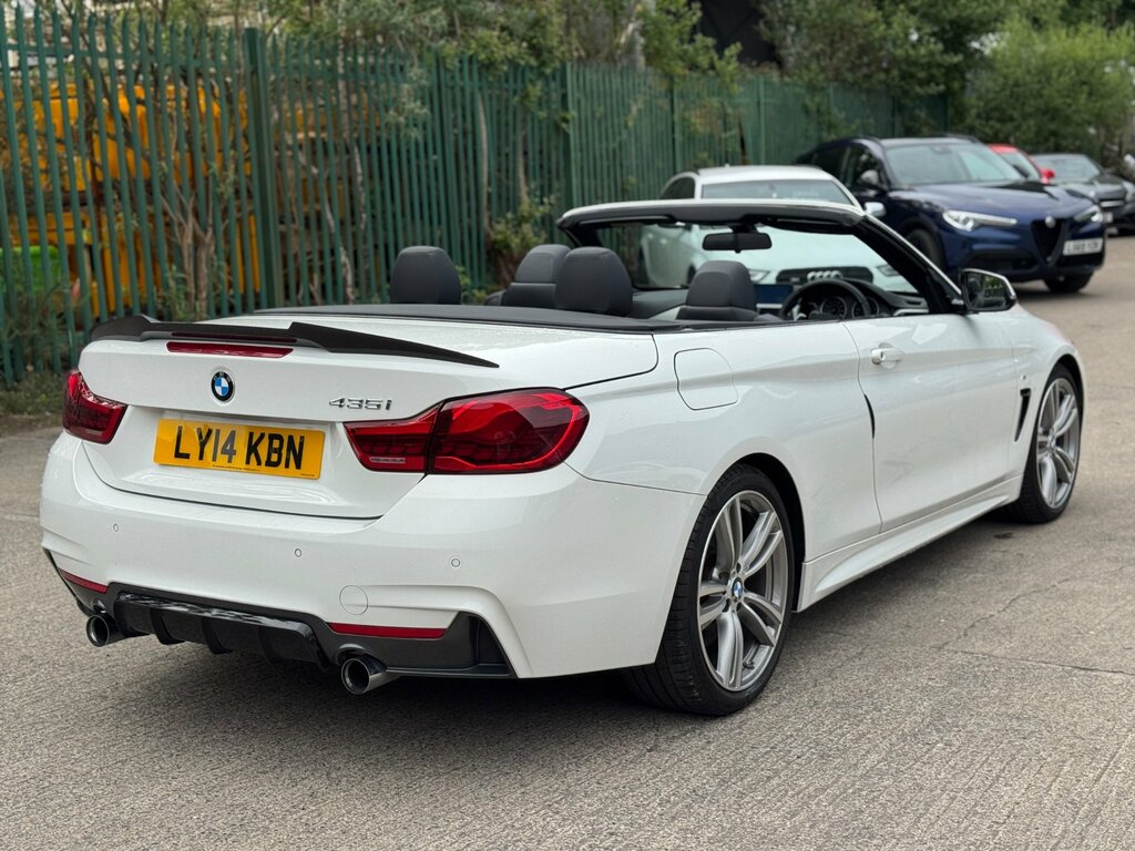 BMW 4 Series 3.0 435I M Sport Convertible Euro White #3