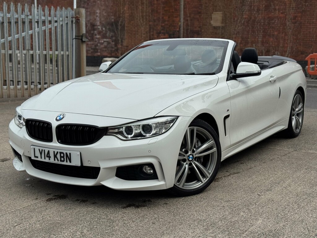 BMW 4 Series 3.0 435I M Sport Convertible Euro White #2