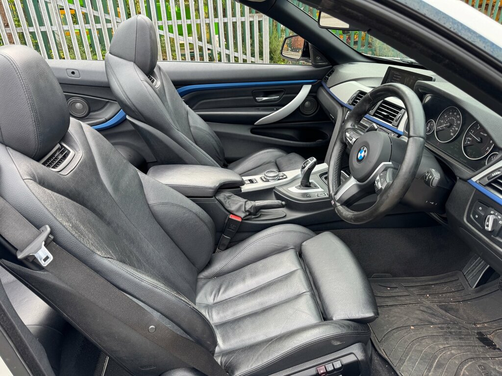 BMW 4 Series 3.0 435I M Sport Convertible Euro White #5