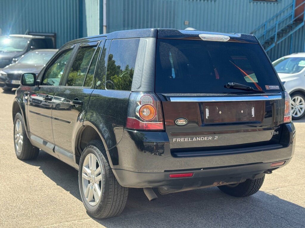 Land Rover Freelander 2 2.2 Td4 Black And White Suv 4Wd Y21ORW Black #4