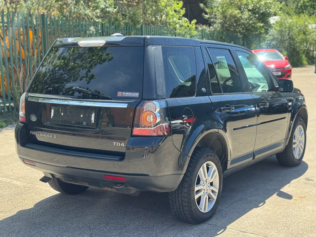 Land Rover Freelander 2 2.2 Td4 Black And White Suv 4Wd Y21ORW Black #3