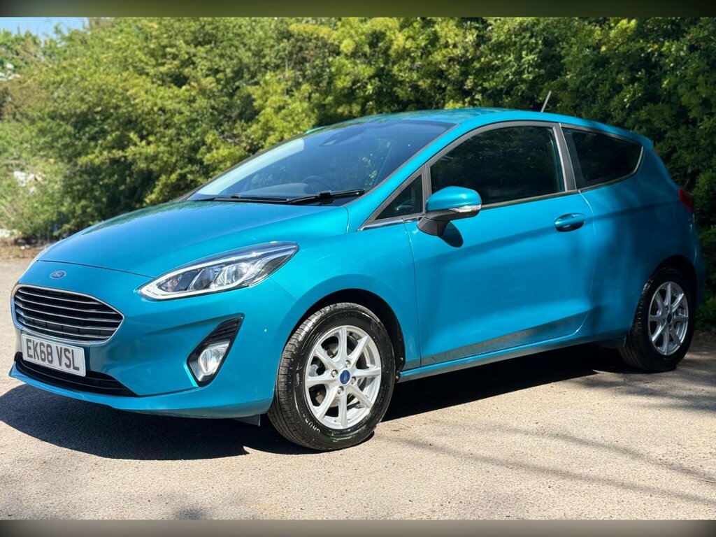 Ford Fiesta 1.1 Ti-vct Zetec Euro 6 Ss EK68VSL Blue #4