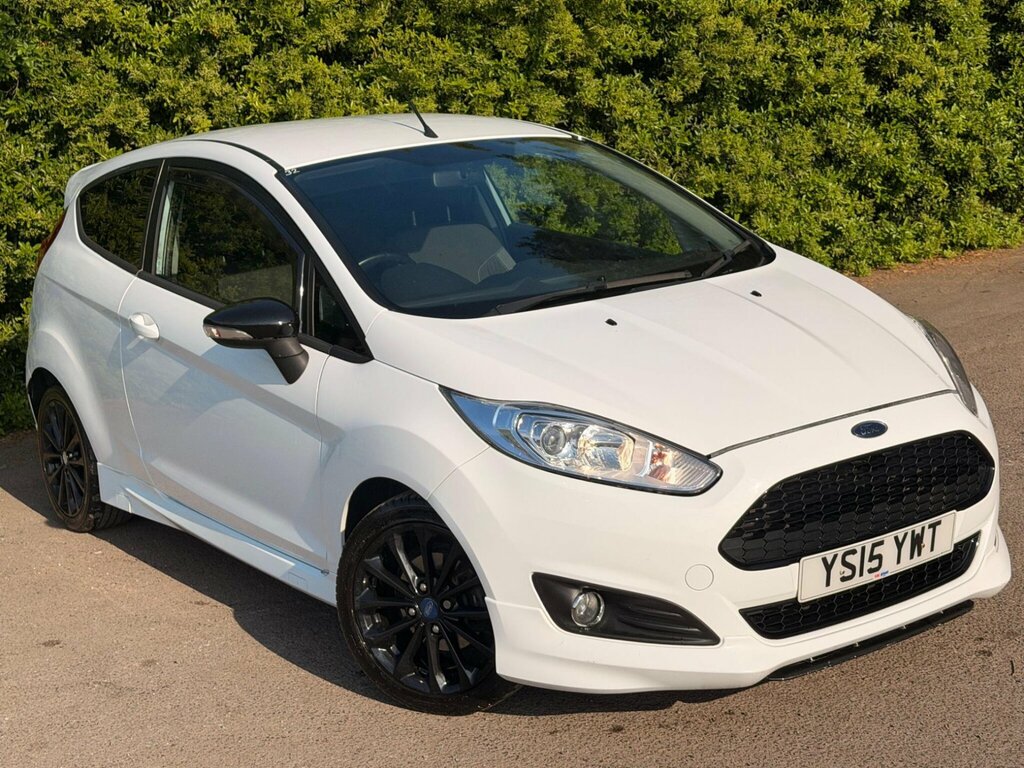 Ford Fiesta 1.0T Ecoboost Zetec S Euro 6 Ss YS15YWT White #4