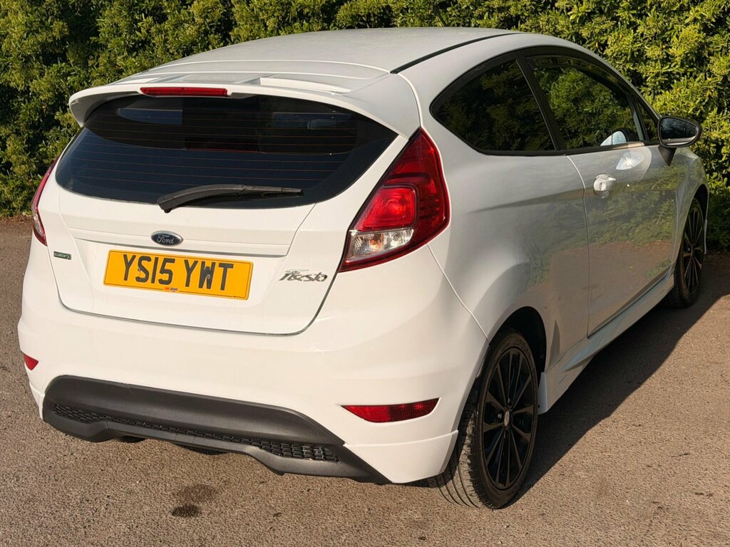 Ford Fiesta 1.0T Ecoboost Zetec S Euro 6 Ss YS15YWT White #5