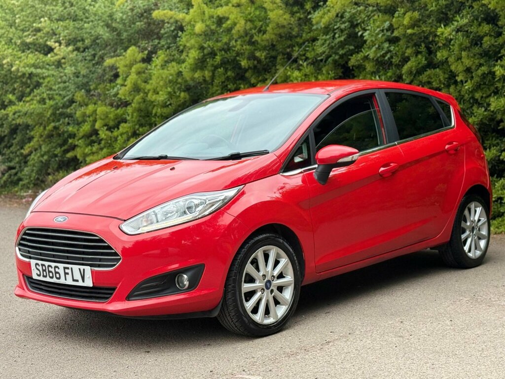 Ford Fiesta 1.0T Ecoboost Titanium Euro 6 Ss SB66FLV Red #4