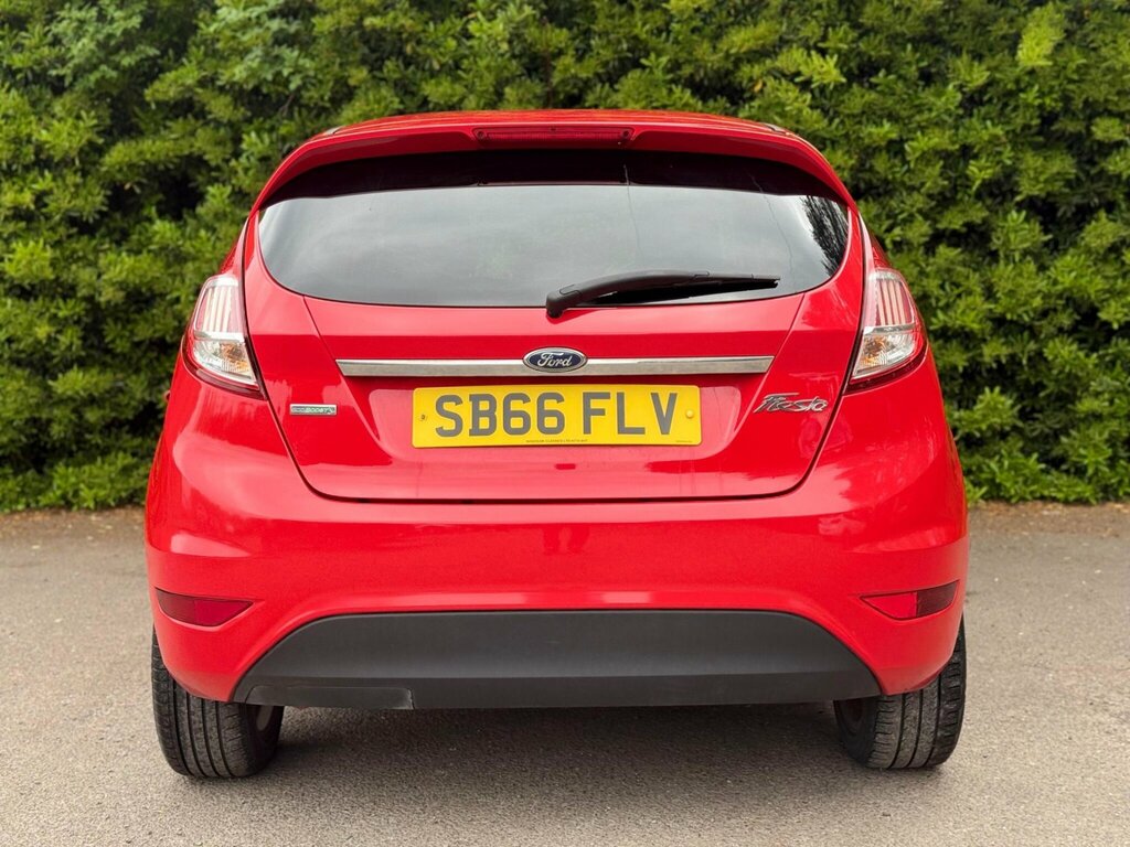 Ford Fiesta 1.0T Ecoboost Titanium Euro 6 Ss SB66FLV Red #6