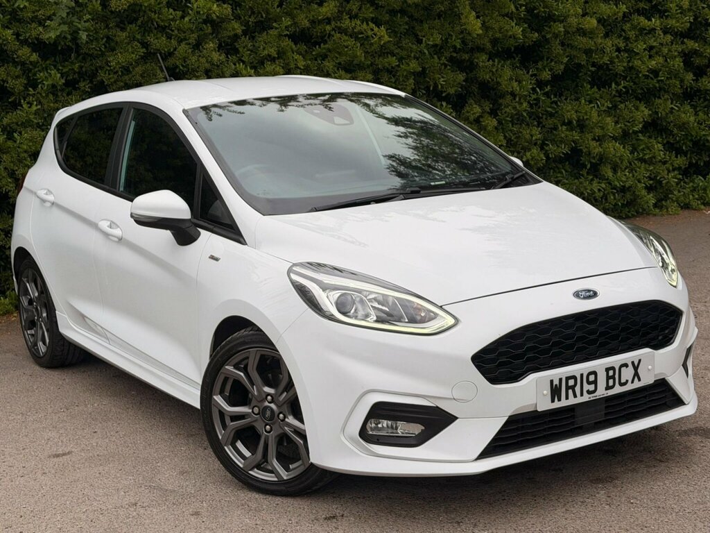 Ford Fiesta 1.0T Ecoboost St-line Euro 6 Ss White