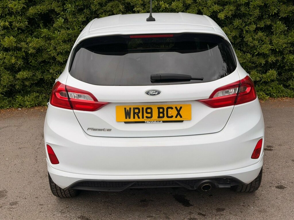 Ford Fiesta 1.0T Ecoboost St-line Euro 6 Ss WR19BCX White #6
