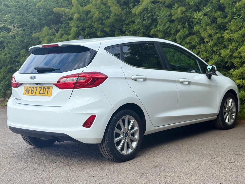 Ford Fiesta 1.0T Ecoboost Titanium Euro 6 Ss AF67ZDT White #6