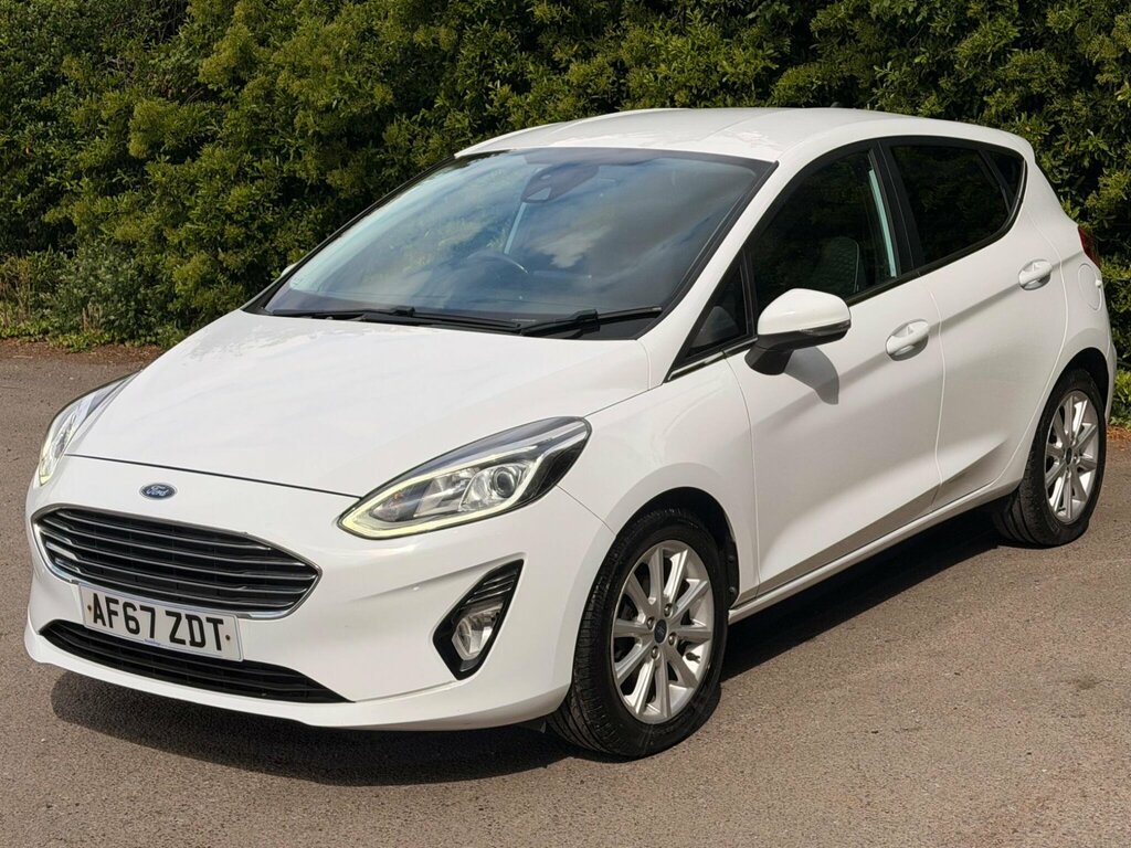 Ford Fiesta 1.0T Ecoboost Titanium Euro 6 Ss AF67ZDT White #3