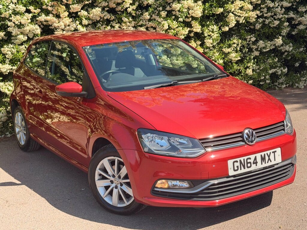 Volkswagen Polo 1.0 Bluemotion Tech Se Euro 6 Ss GN64MXT Red #4