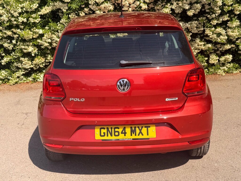Volkswagen Polo 1.0 Bluemotion Tech Se Euro 6 Ss GN64MXT Red #6