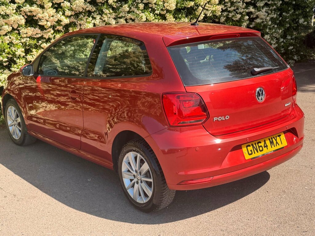 Volkswagen Polo 1.0 Bluemotion Tech Se Euro 6 Ss GN64MXT Red #5