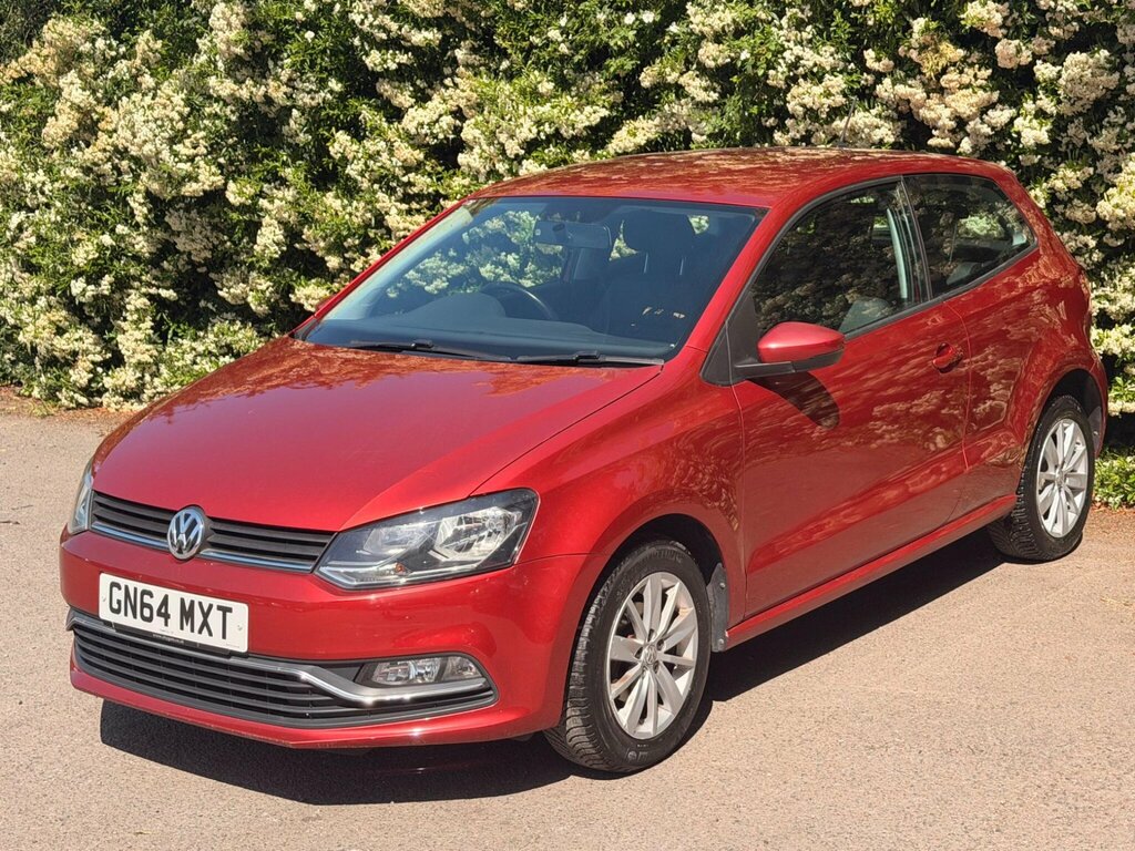 Volkswagen Polo 1.0 Bluemotion Tech Se Euro 6 Ss GN64MXT Red #3